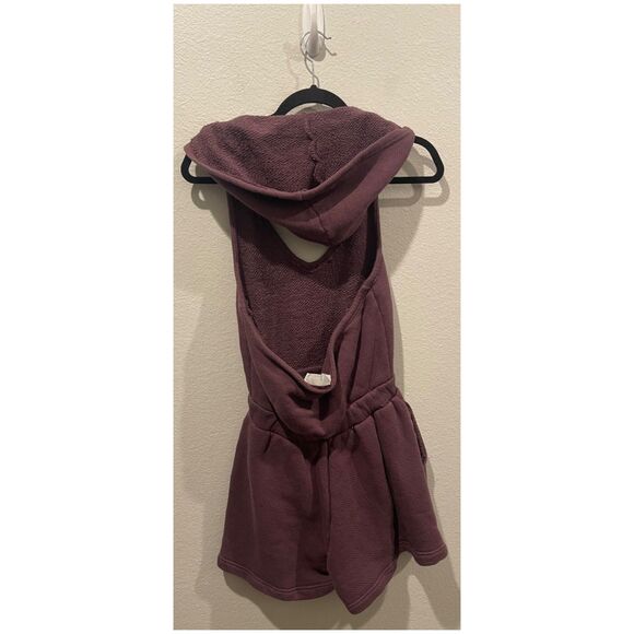 FP BEACH Oliver Romper Pockets Hooded in Chocolate Merlot - Picture 5 of 5